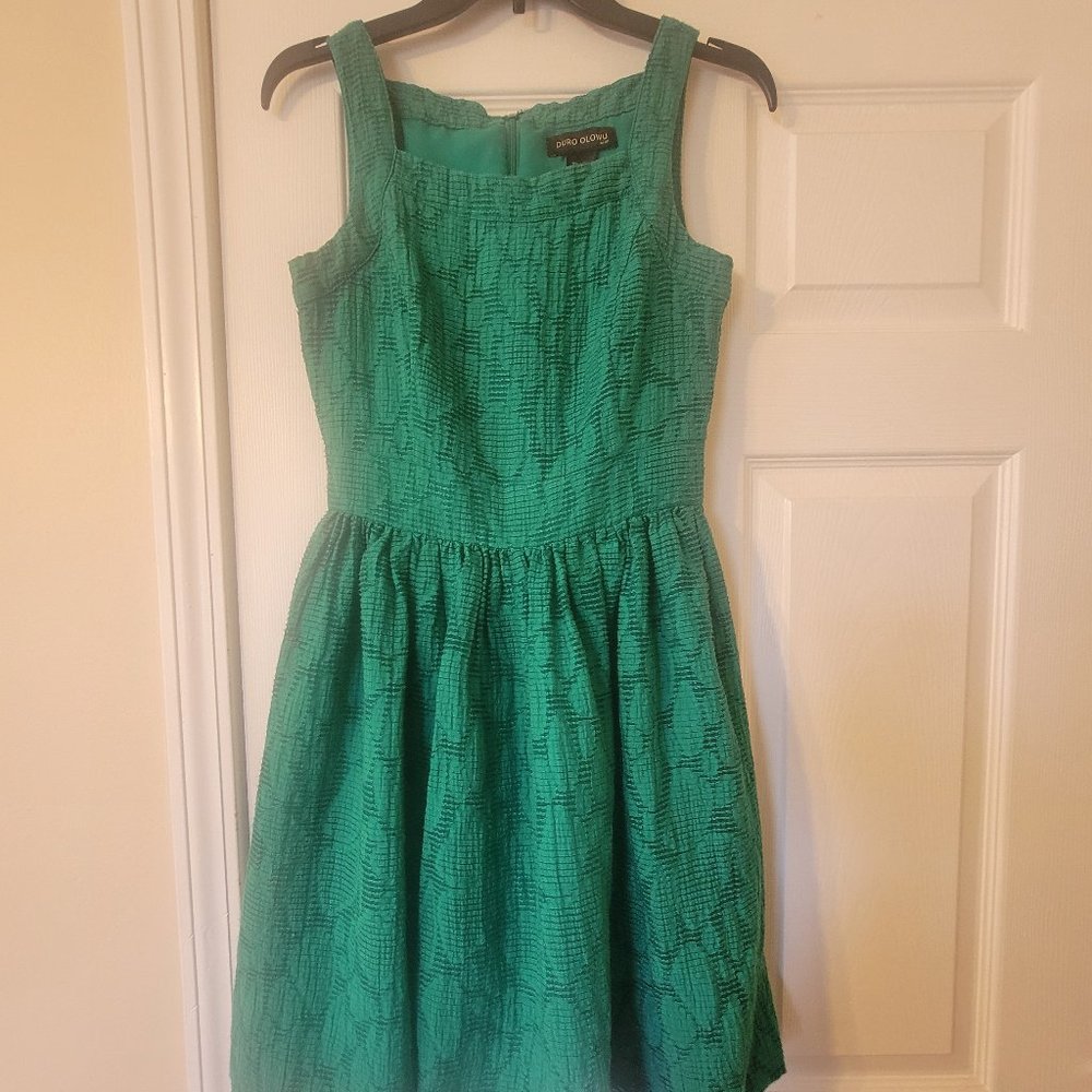 Duro Olowu for JCP - Emerald Green Dress, Size 4